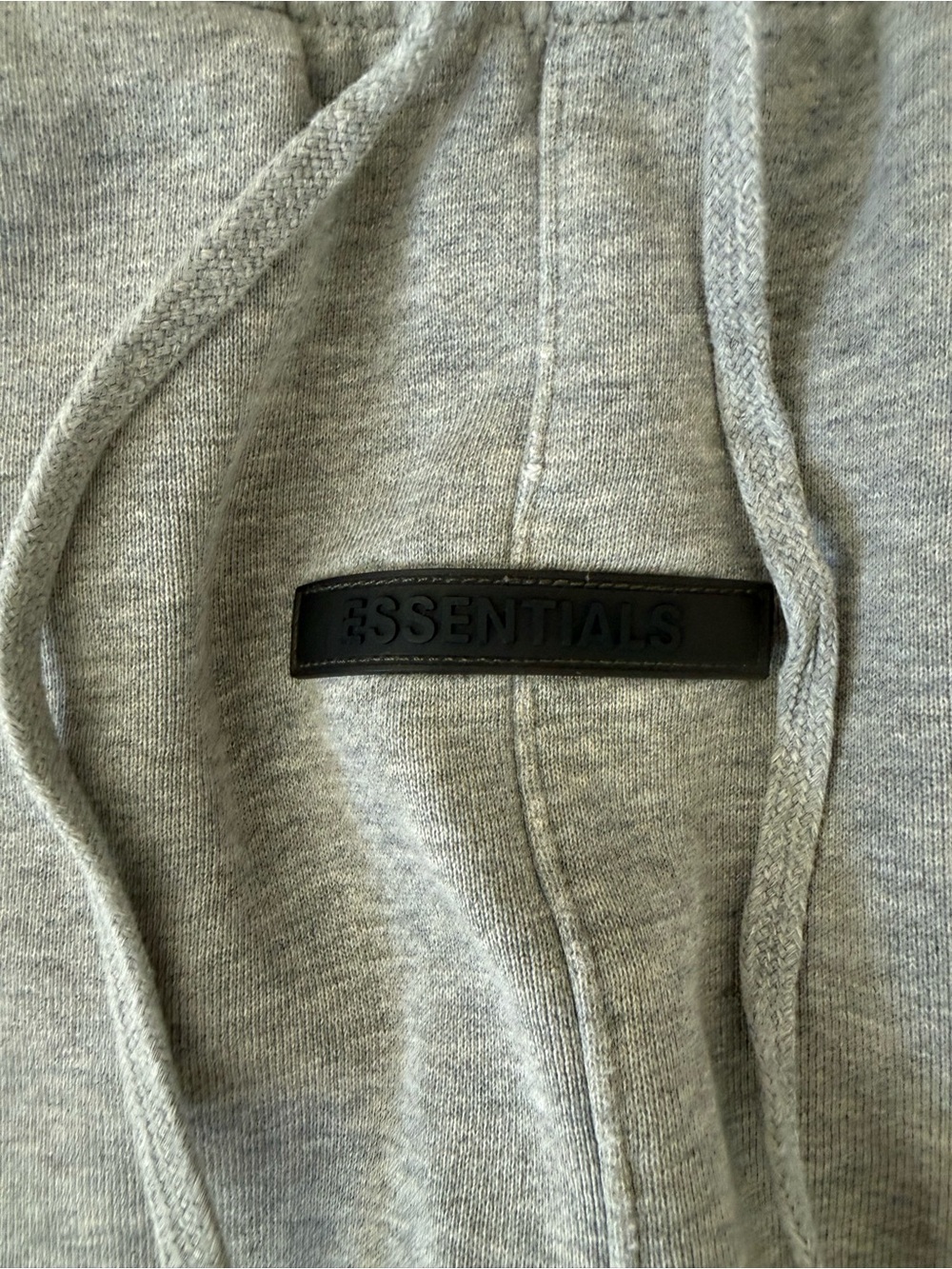 Fear of God ESSENTIALS Light Gray Men’s Sweatpants - Drawstring Joggers - Picture 4 of 5